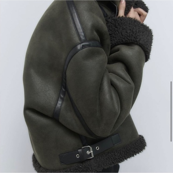 Zara Double Faced Jacket - Picture 6 of 11